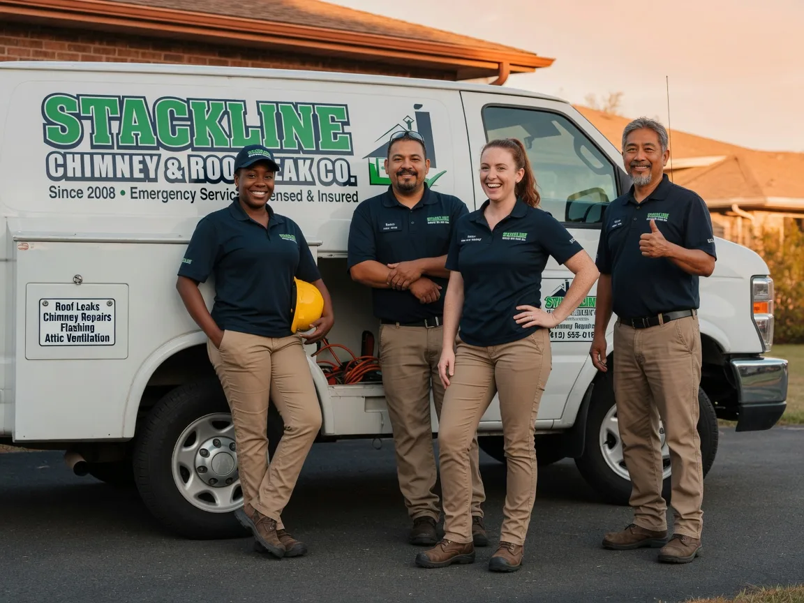 Chimney flashing repair company in Cromwell, IA